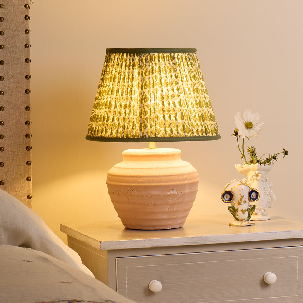 Pooky - Smaller Ambrose Table Lamp Base - Natural Terracotta