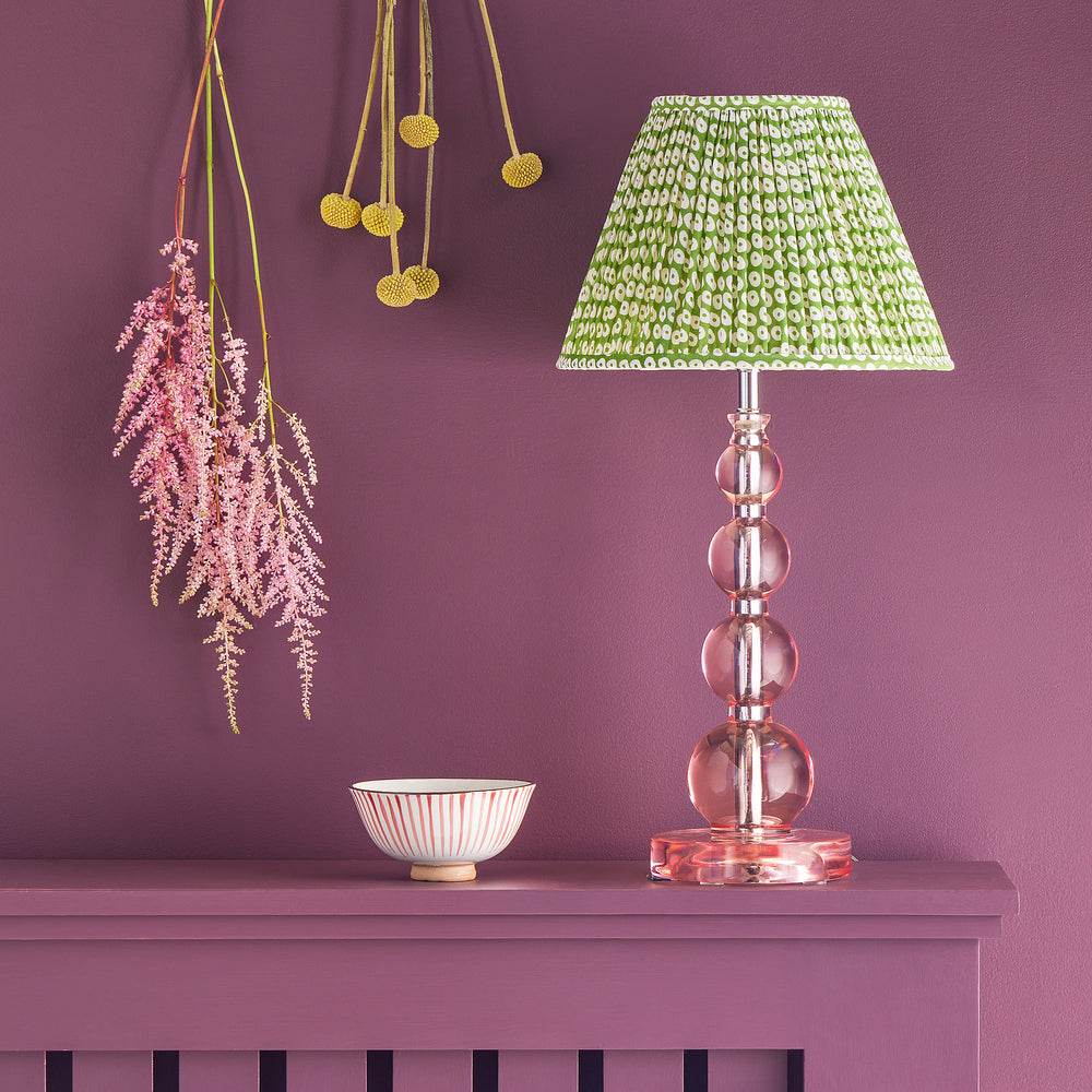 Pooky - Aurora Table Lamp Base - Blush Pink Resin