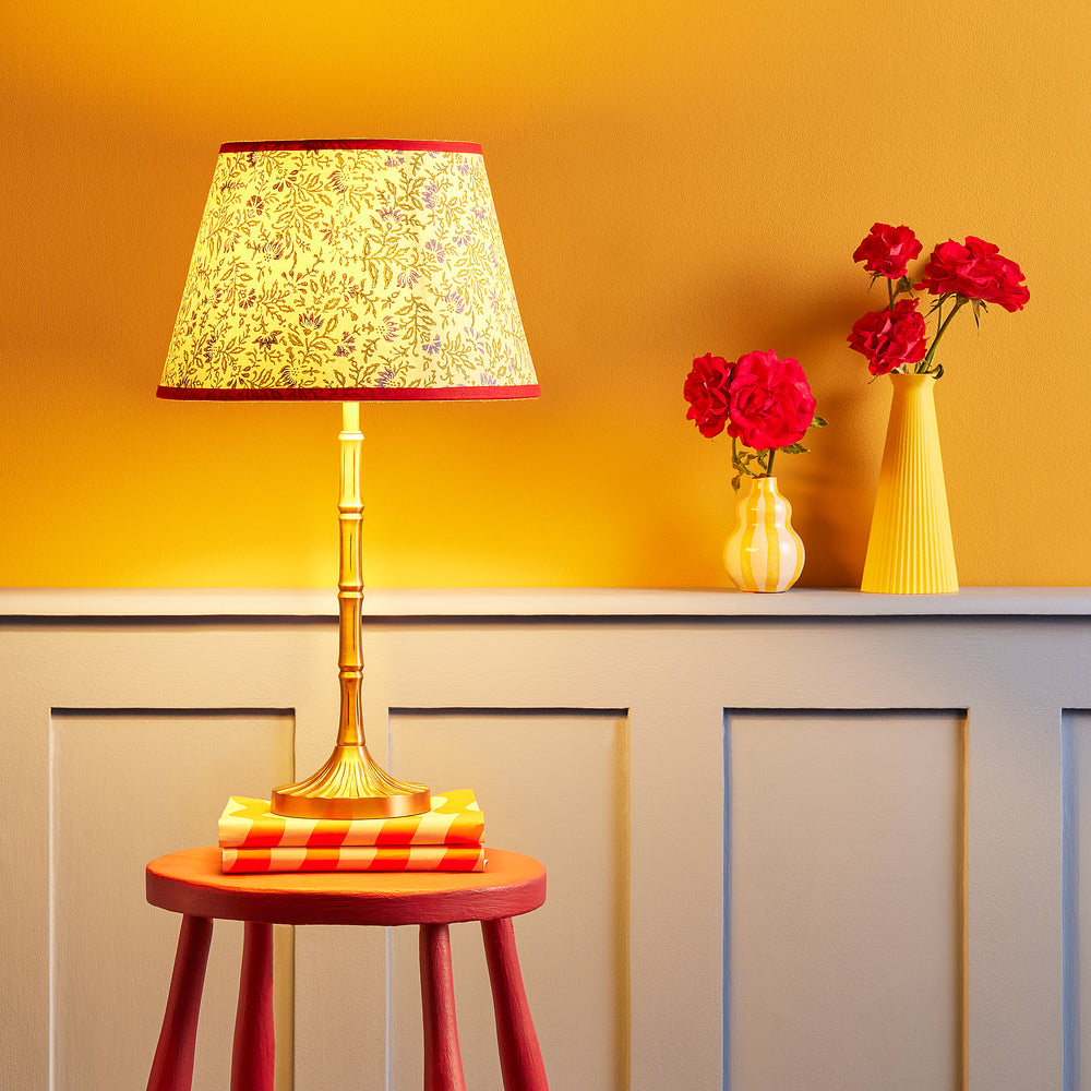 Pooky - Smaller Bamboozle Table Lamp Base - Antique Brass