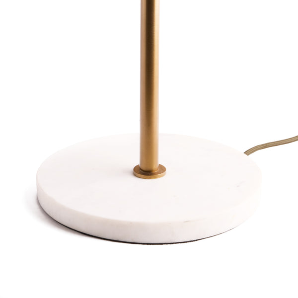 Pooky - Elijah Table Lamp - Brass and Marble