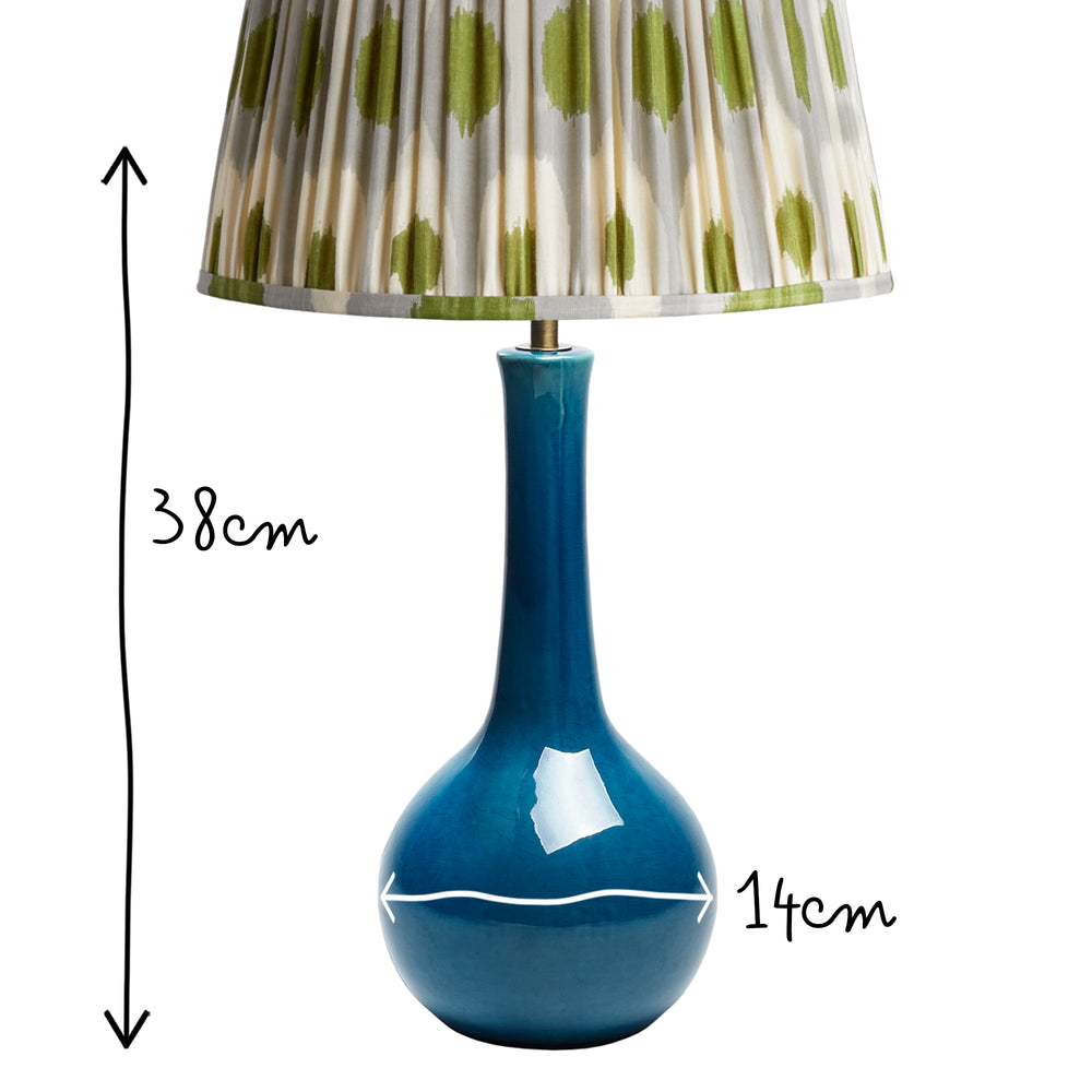 Pooky - Ellie Table Lamp Base - Turquoise Glaze