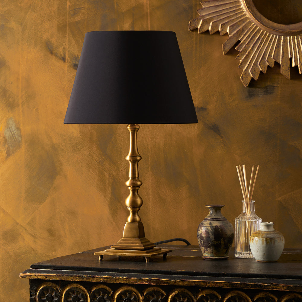 Pooky - Holmes Table Lamp Base - Antique Brass