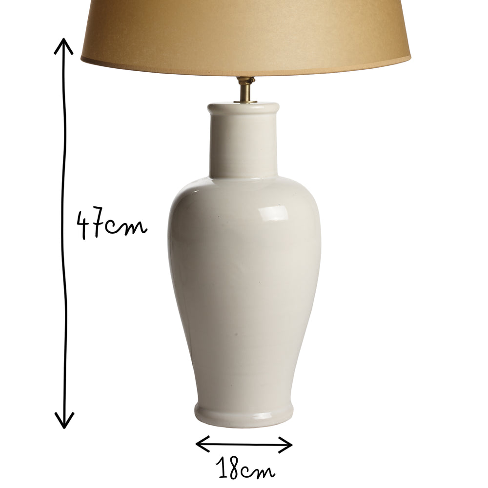 Pooky - Larger Lolita Table Lamp Base - Stone Glaze