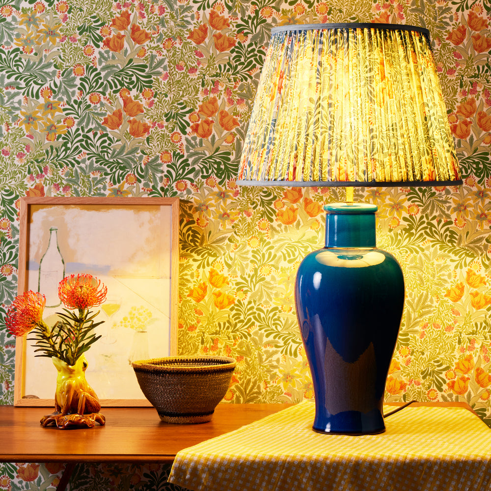 Pooky - Larger Lolita Table Lamp Base - Turquoise Glaze