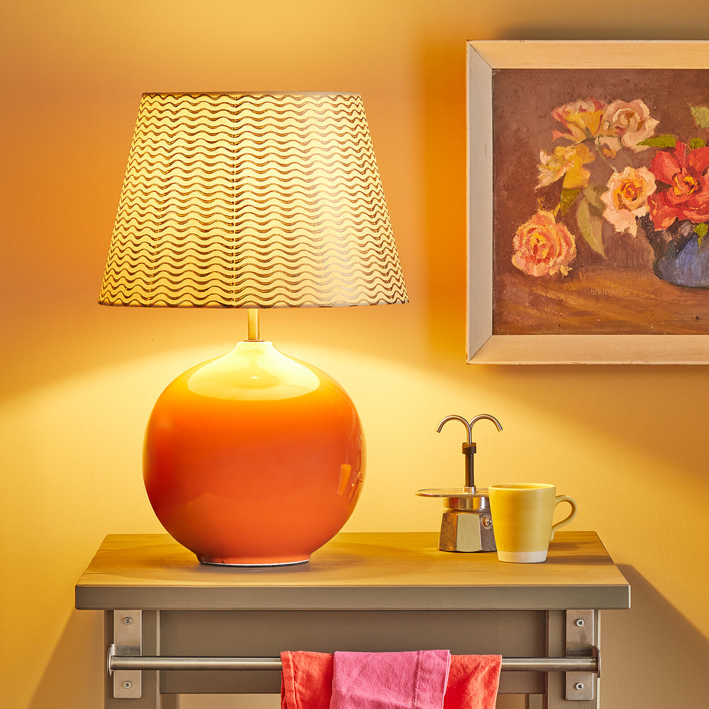 Pooky - Olly Table Lamp Base - Orange