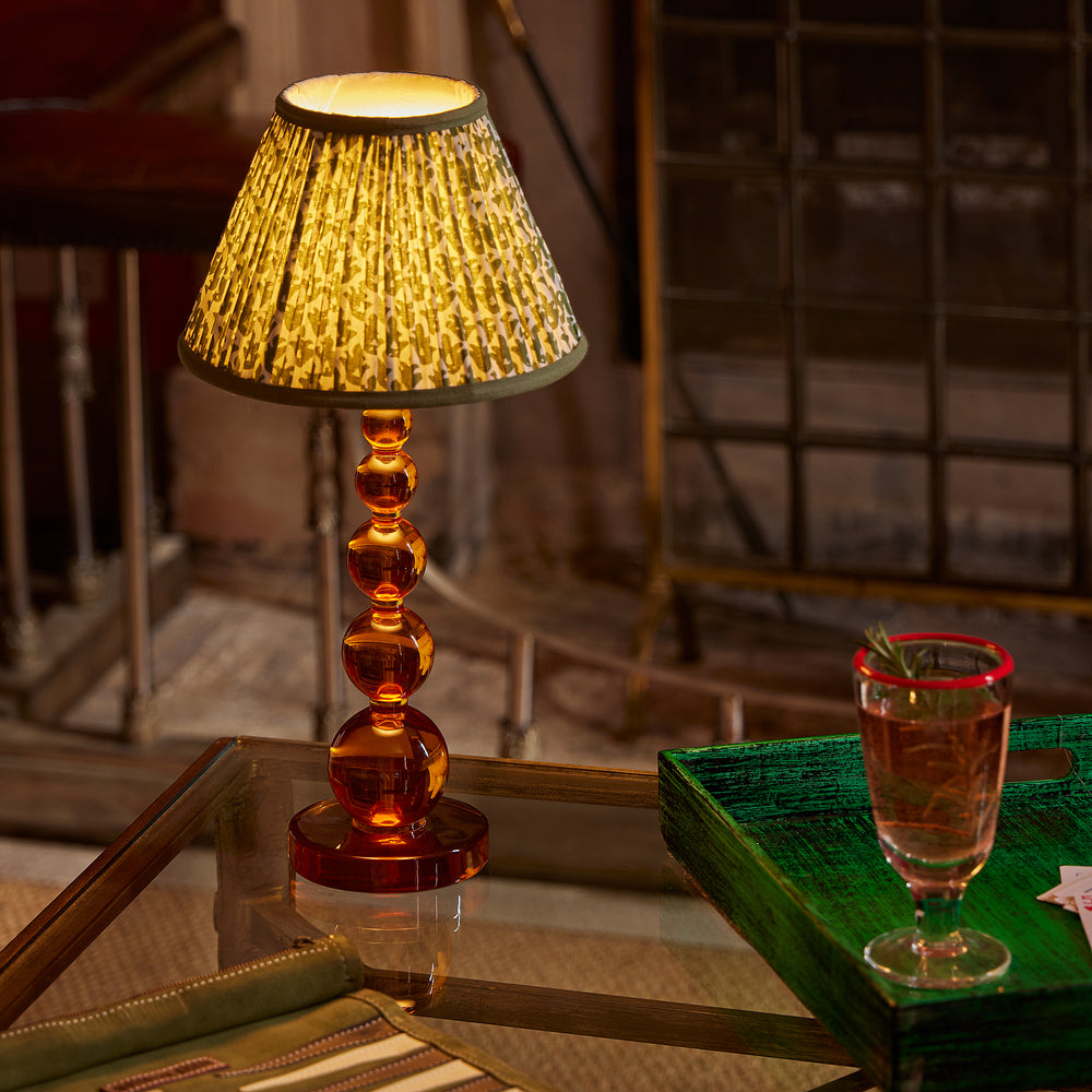 Pooky - Tiny Aurora Rechargeable Table Lamp Base - Amber