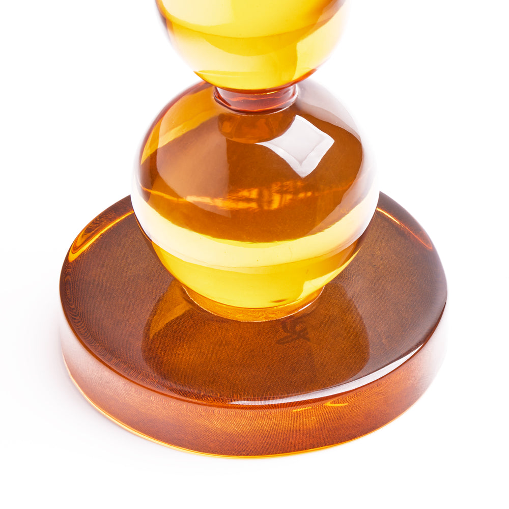Pooky - Smaller Aurora Rechargeable Table Lamp Base - Amber