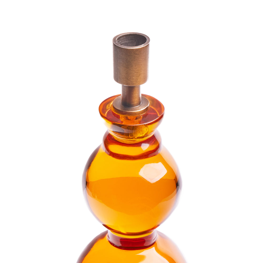 Pooky - Smaller Aurora Rechargeable Table Lamp Base - Amber