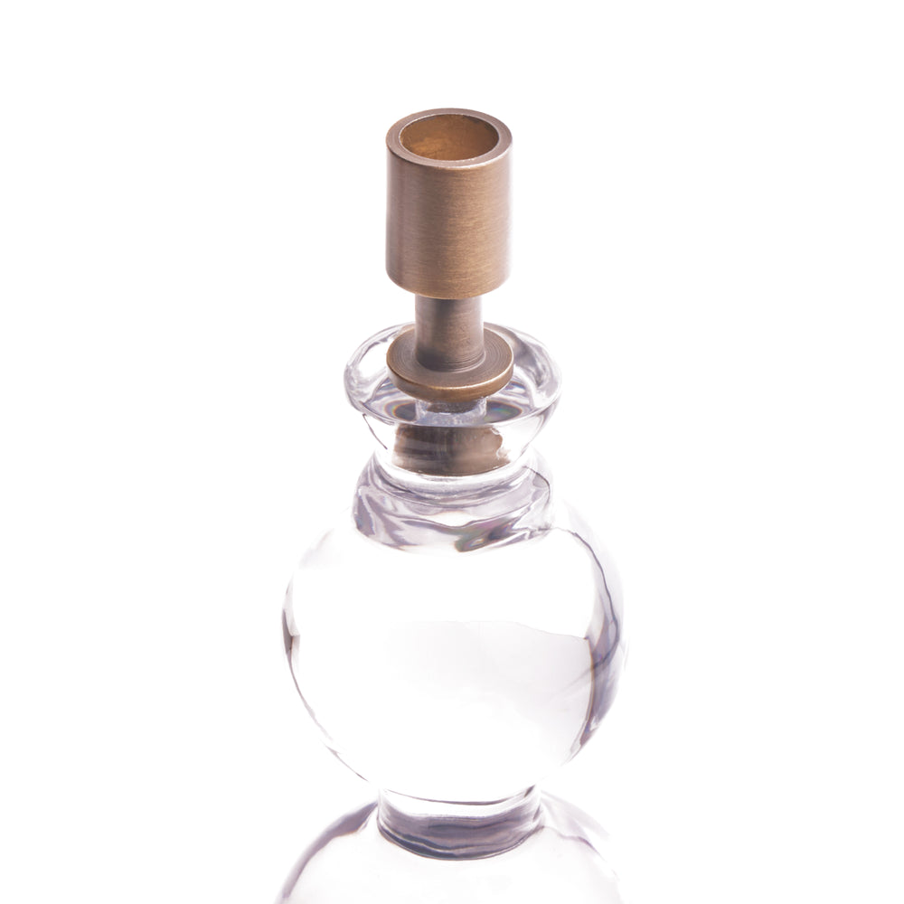 Pooky - Smaller Aurora Rechargeable Table Lamp Base - Clear