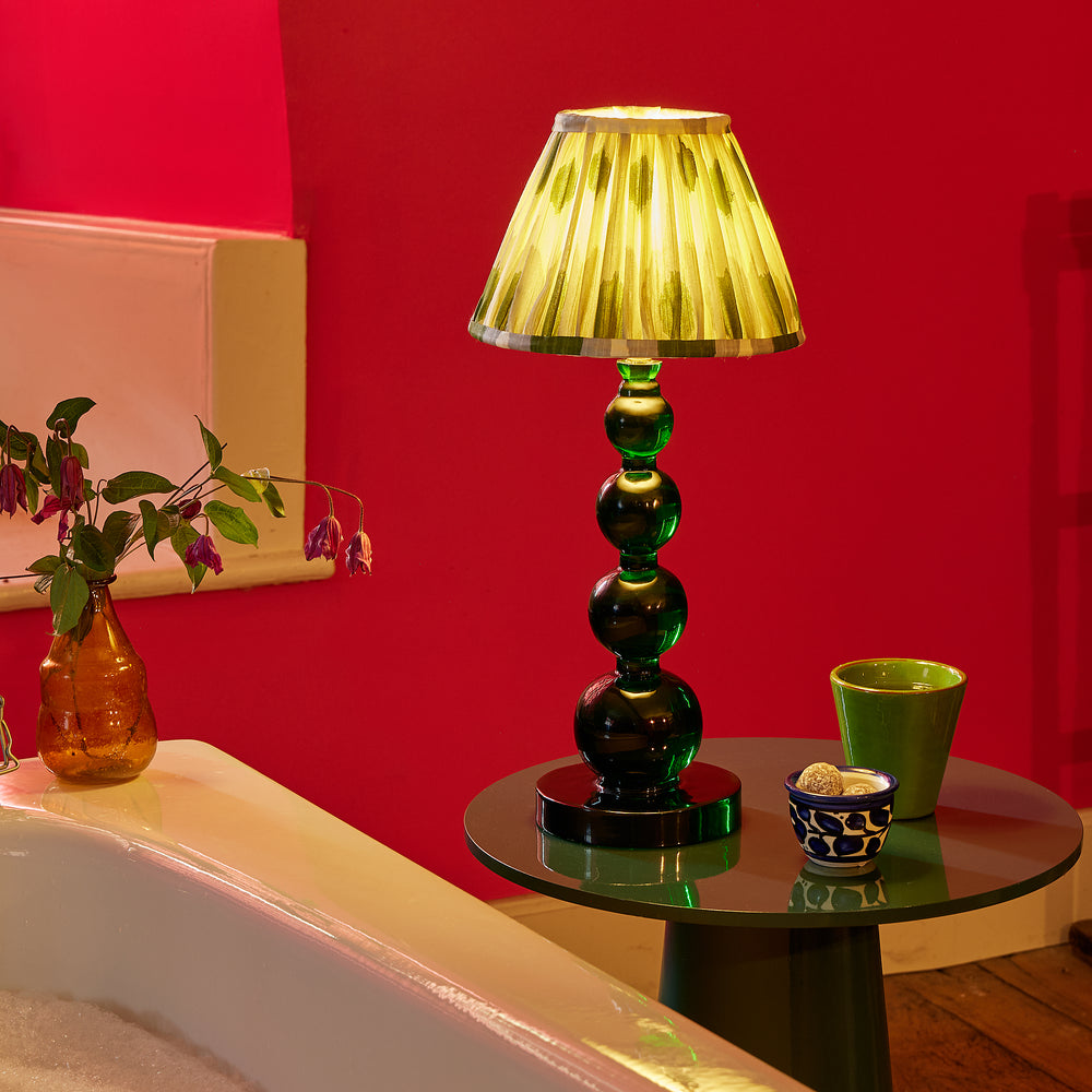 Pooky - Smaller Aurora Rechargeable Table Lamp Base - Green
