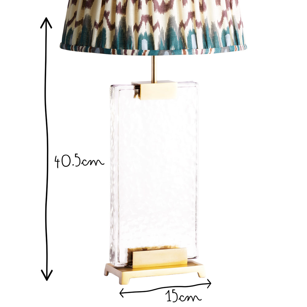 Pooky - Larger Bobby Rechargeable Table Lamp Base - Glass
