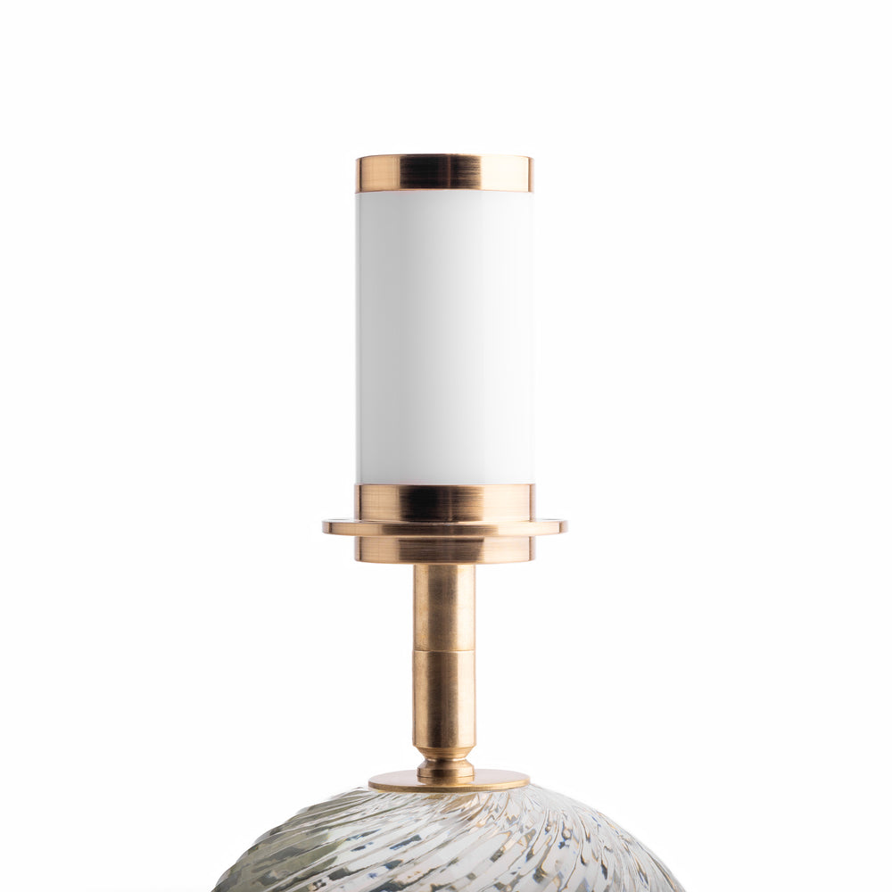 Pooky - Daniella Rechargeable Table Lamp Base - Cut Glass