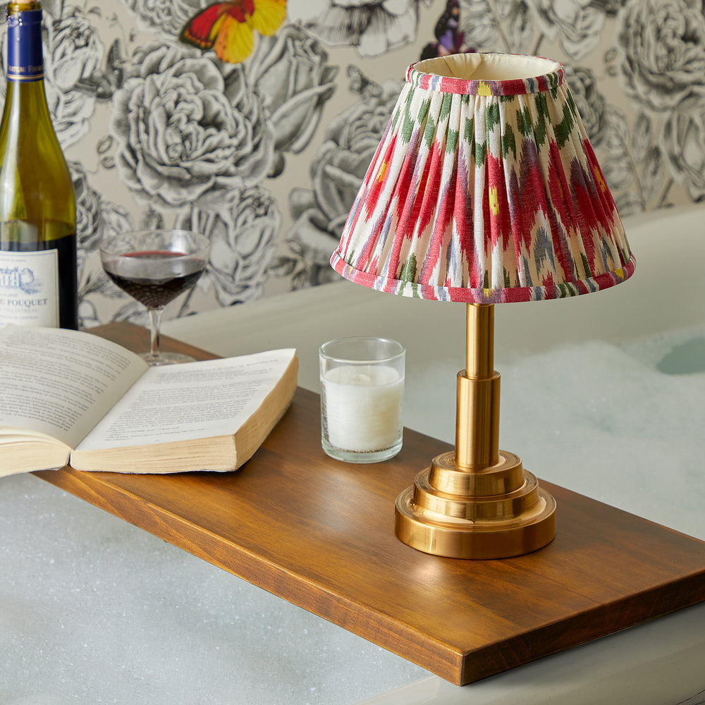 Pooky - Ernest Rechargeable Table Lamp Base - Antiqued Brass