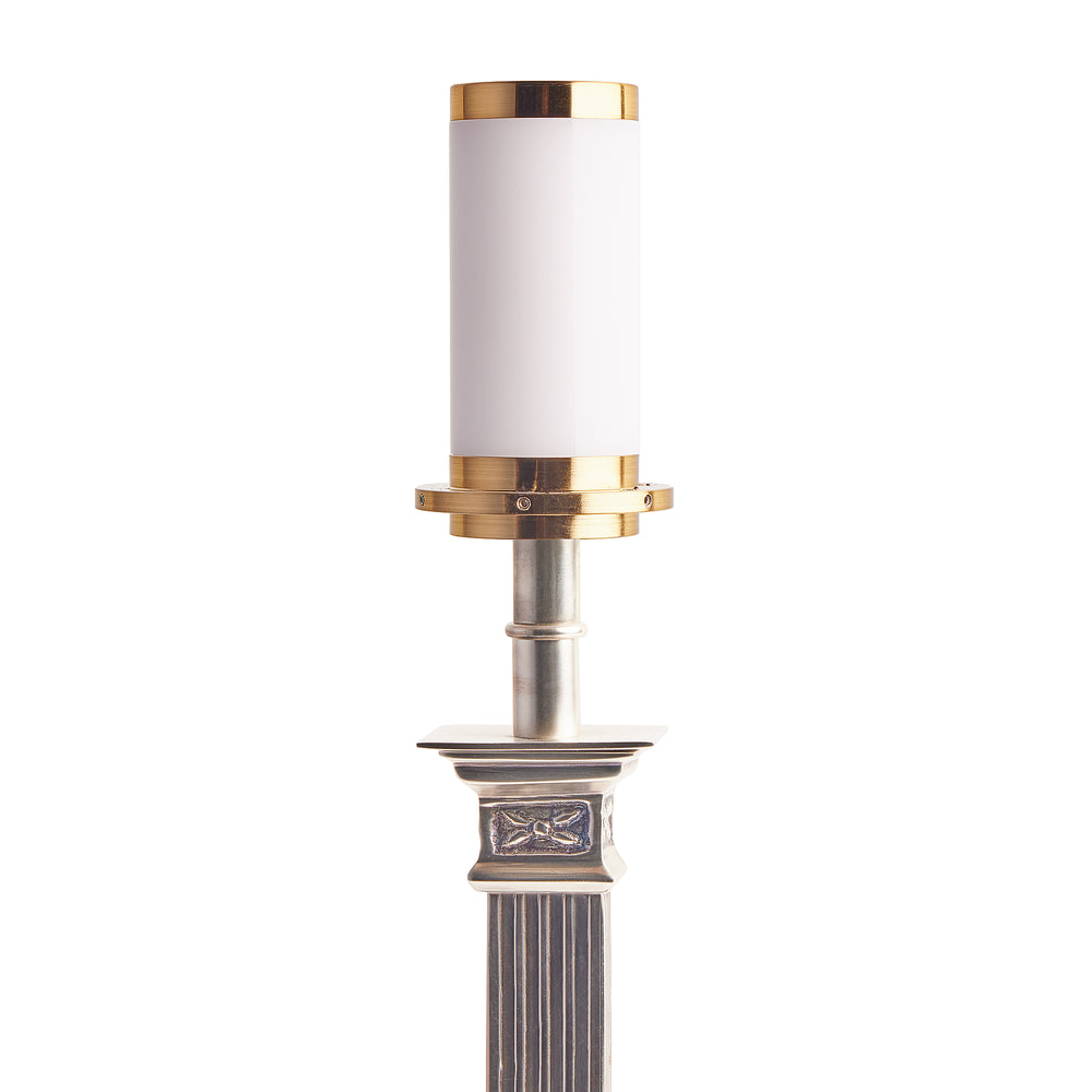 Pooky - Freya Rechargeable Table Lamp Base - Antique Silver