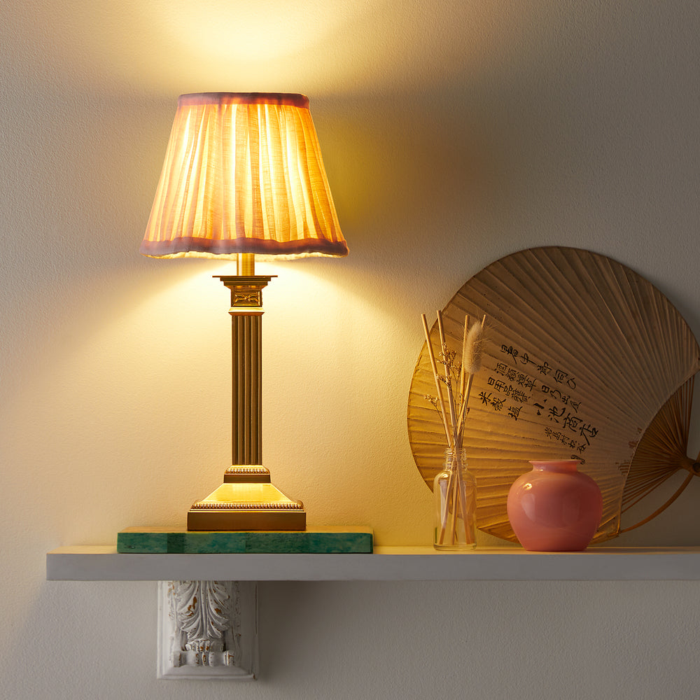 Pooky - Freya Rechargeable Table Lamp Base - Finished in Brass