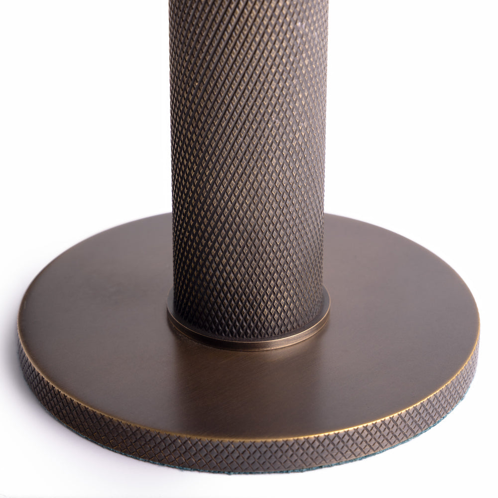 Pooky - Knurloid Rechargeable Table Lamp Base - Bronze