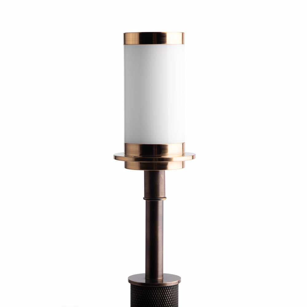 Pooky - Knurloid Rechargeable Table Lamp Base - Bronze