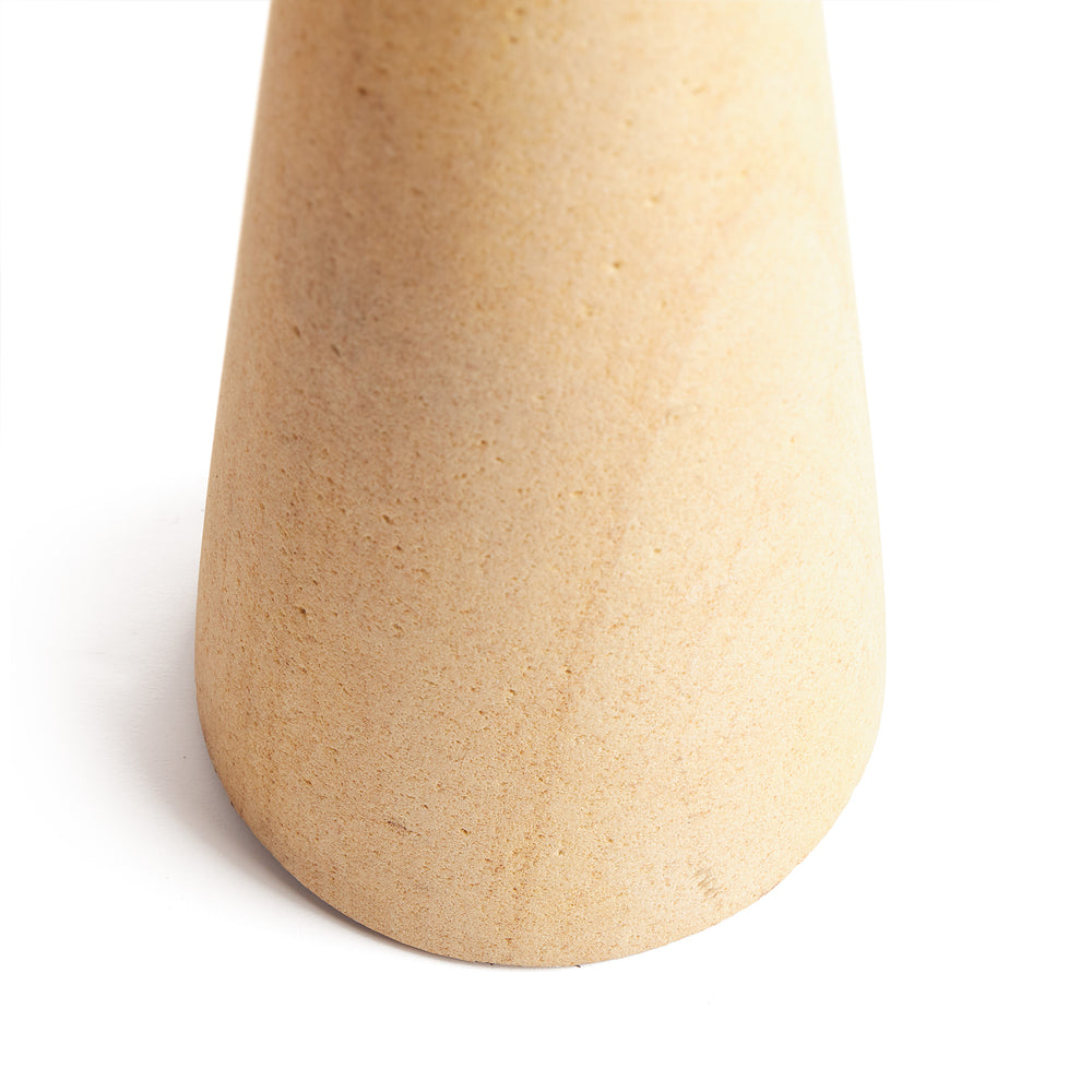 Pooky - Smaller Marmaron Rechargeable Table Lamp Base - Natural