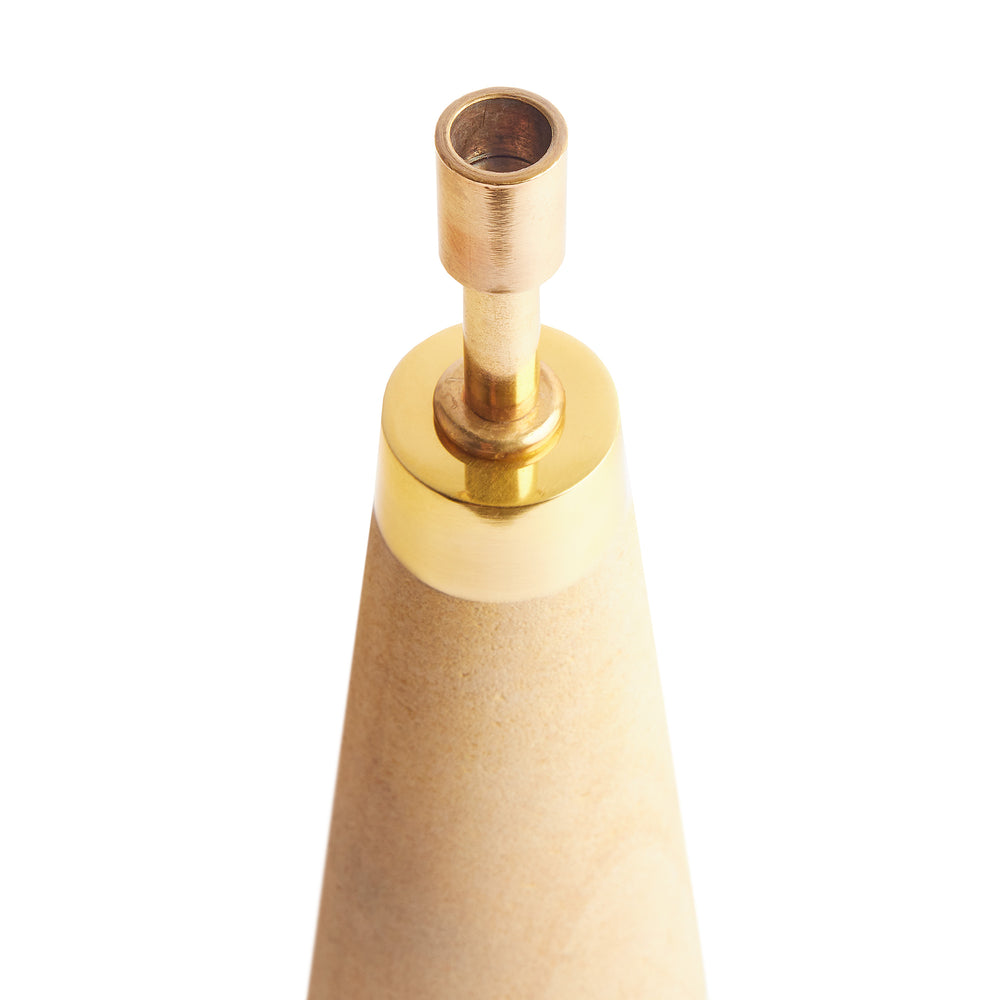 Pooky - Smaller Marmaron Rechargeable Table Lamp Base - Natural
