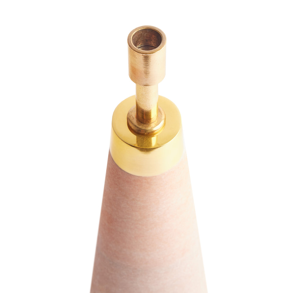 Pooky - Smaller Marmaron Rechargeable Table Lamp Base - Pink