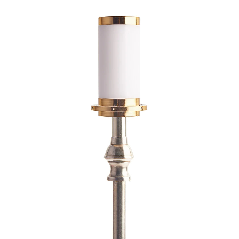 Pooky Orlando Rechargeable Table Lamp in Silver