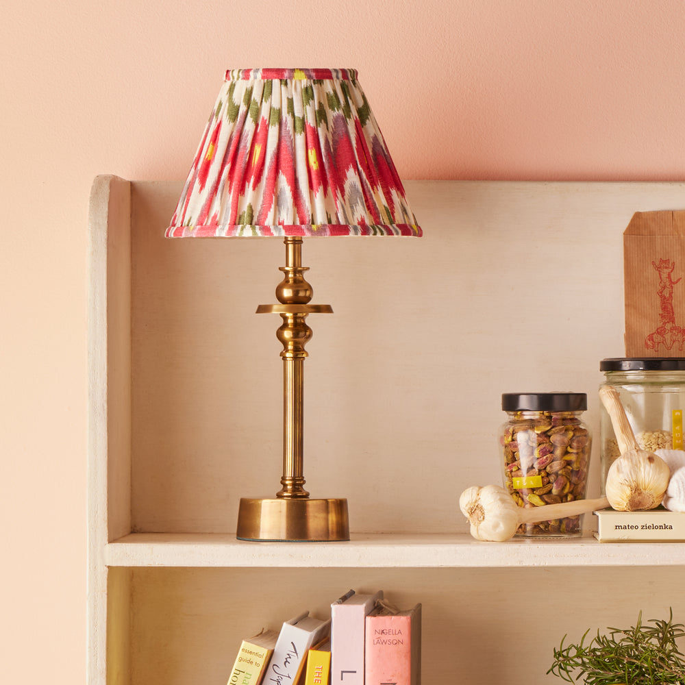 Pooky - Phileas Rechargeable Table Lamp Base - Antique Brass
