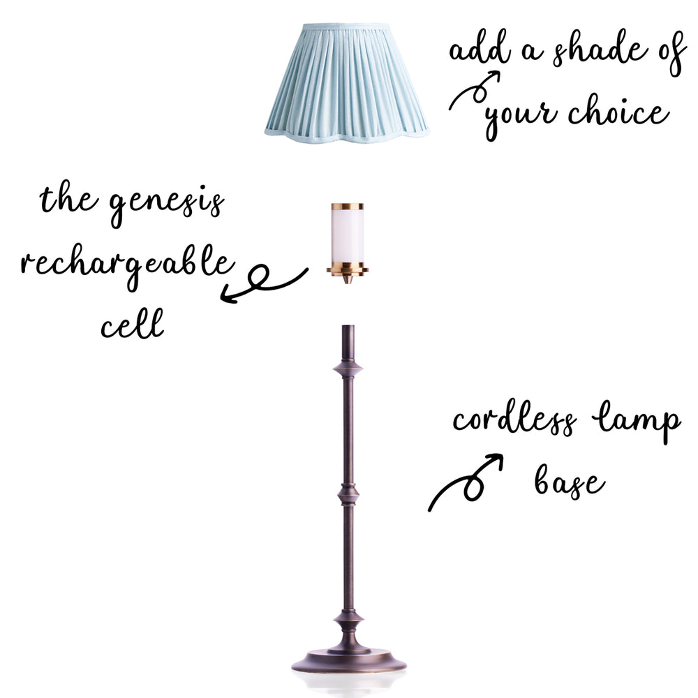 Pooky - Trindle Rechargeable Table Lamp Base - Bronze