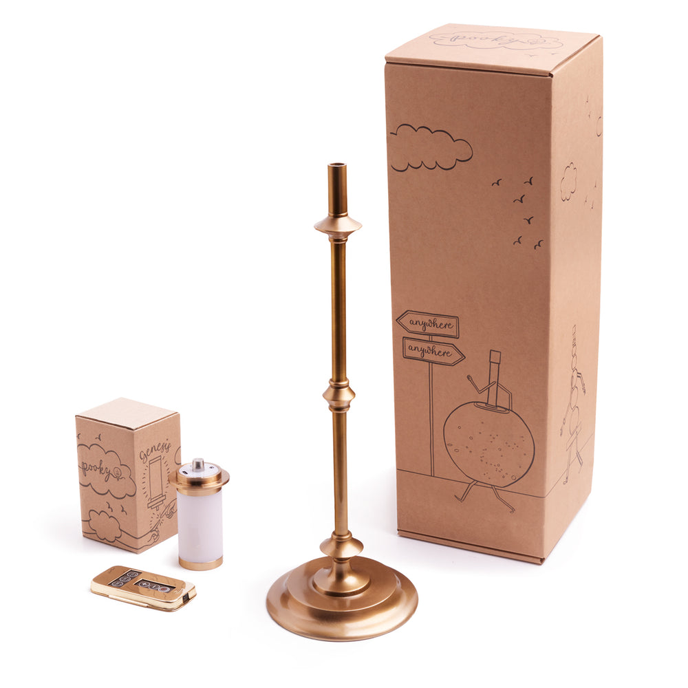Pooky - Trindle Rechargeable Table Lamp Base - Brass