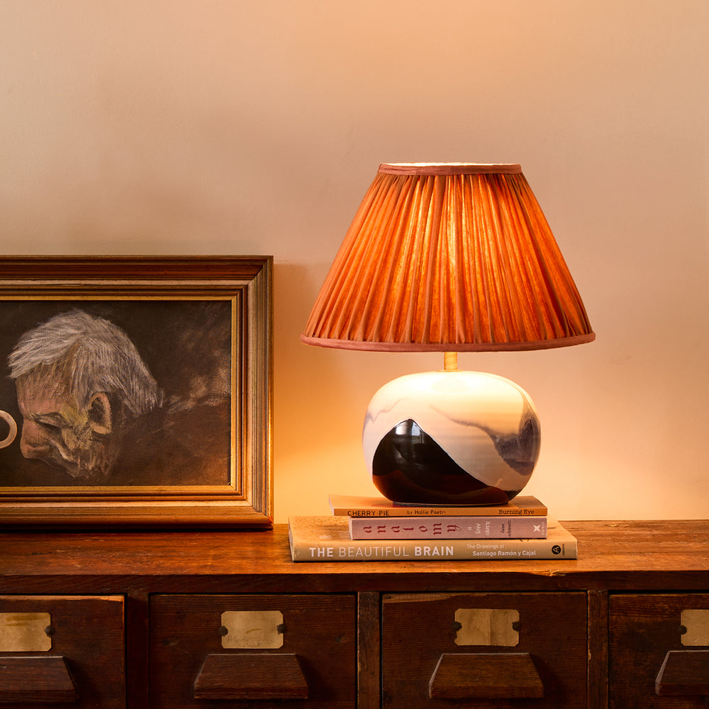 Pooky - Robyn Table Lamp Base - Blue and White Ceramic