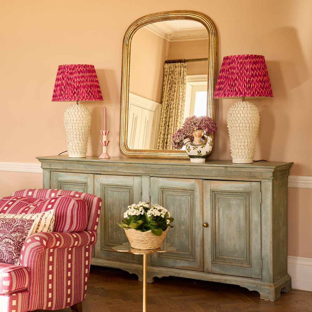 Pooky - Larger Stucco Table Lamp Base - Stone