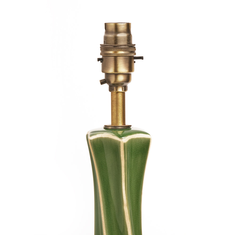 Pooky - Twistle Table Lamp Base - Green