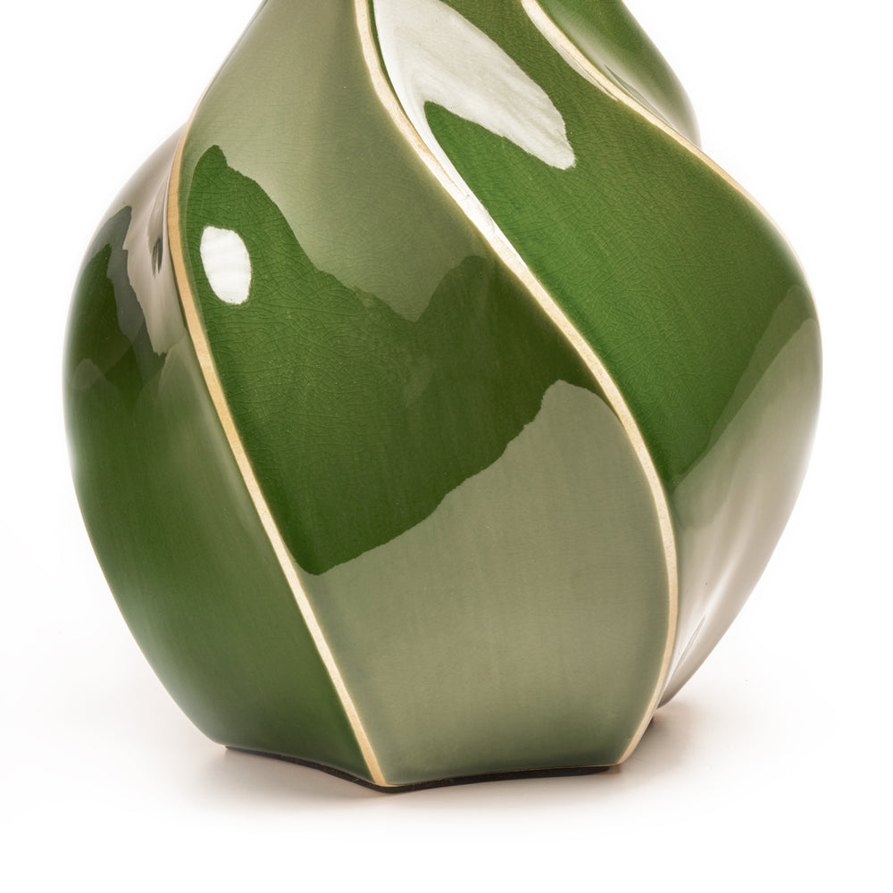 Pooky - Twistle Table Lamp Base - Green