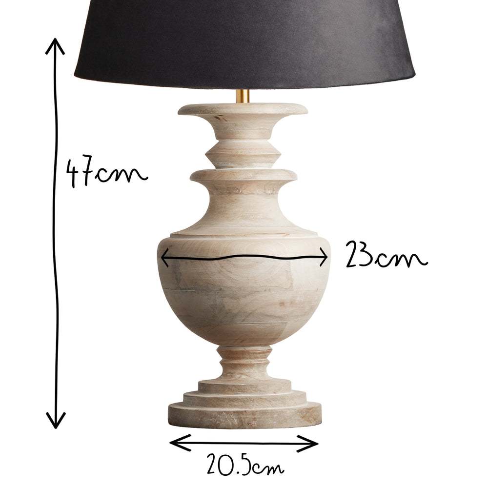 Pooky - Verona Table Lamp Base - White