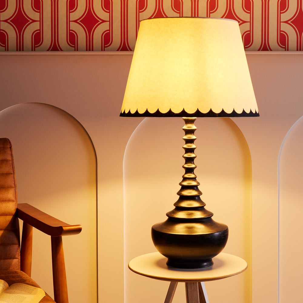 Pooky - Vivian Table Lamp Base - Ebony
