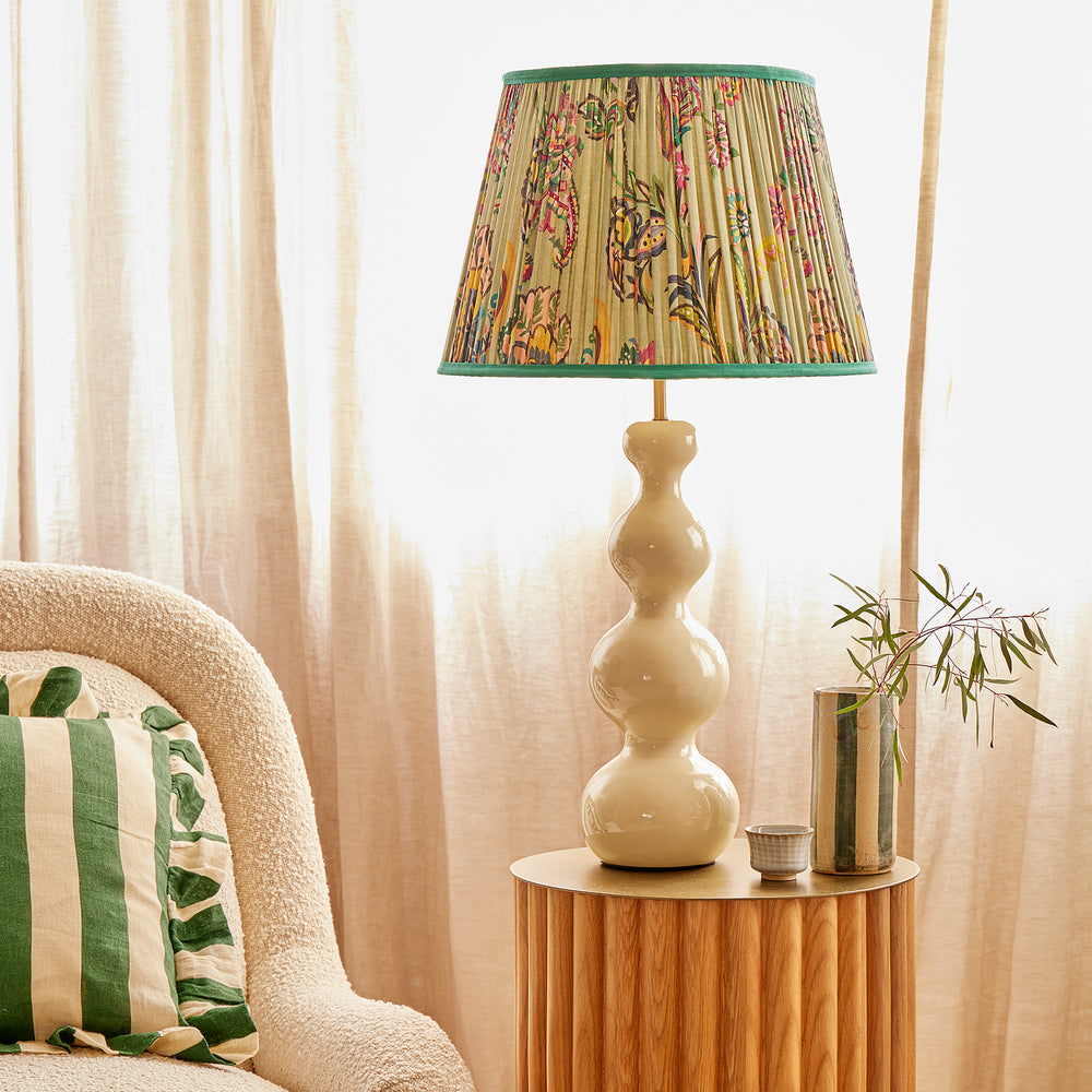 Pooky - Smaller Wobster Table Lamp Base - White Lacquered Wood