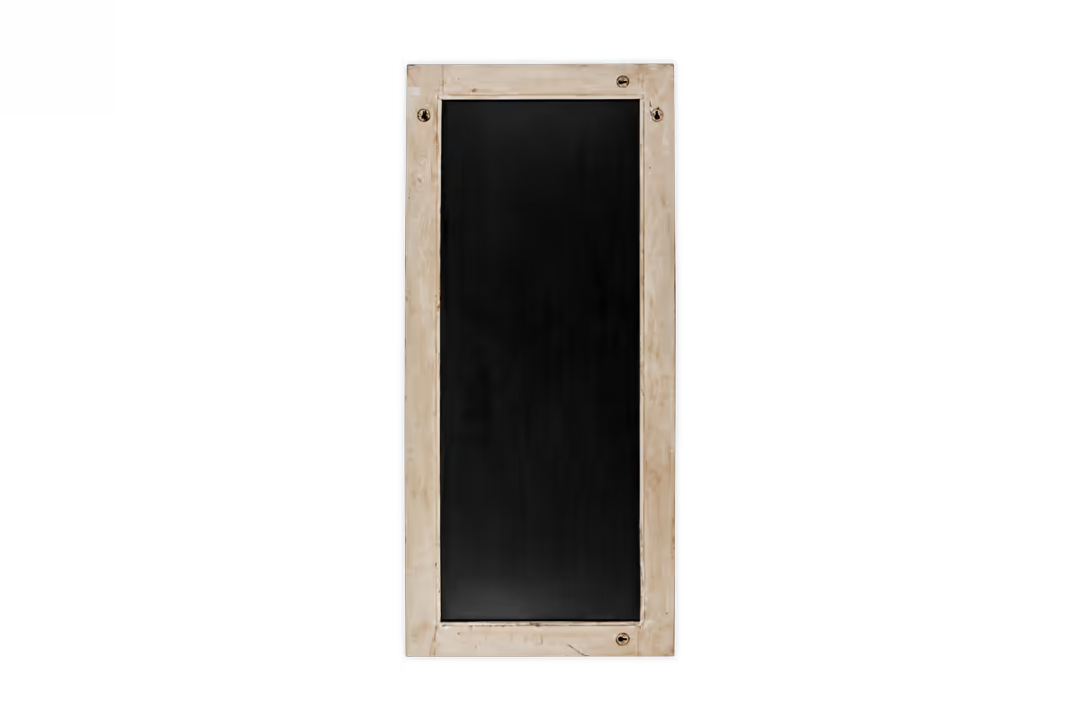 Nkuku - Tannir Carved Mango Wood Mirror - Natural
