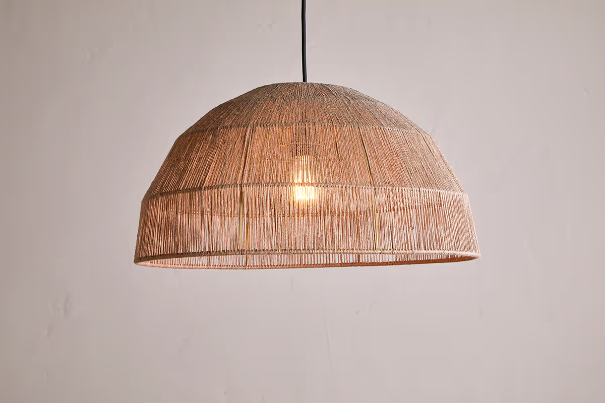 Nkuku - Tivi Natural Jute Lampshade - Natural