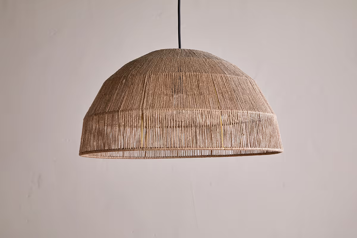 Nkuku - Tivi Natural Jute Lampshade - Natural