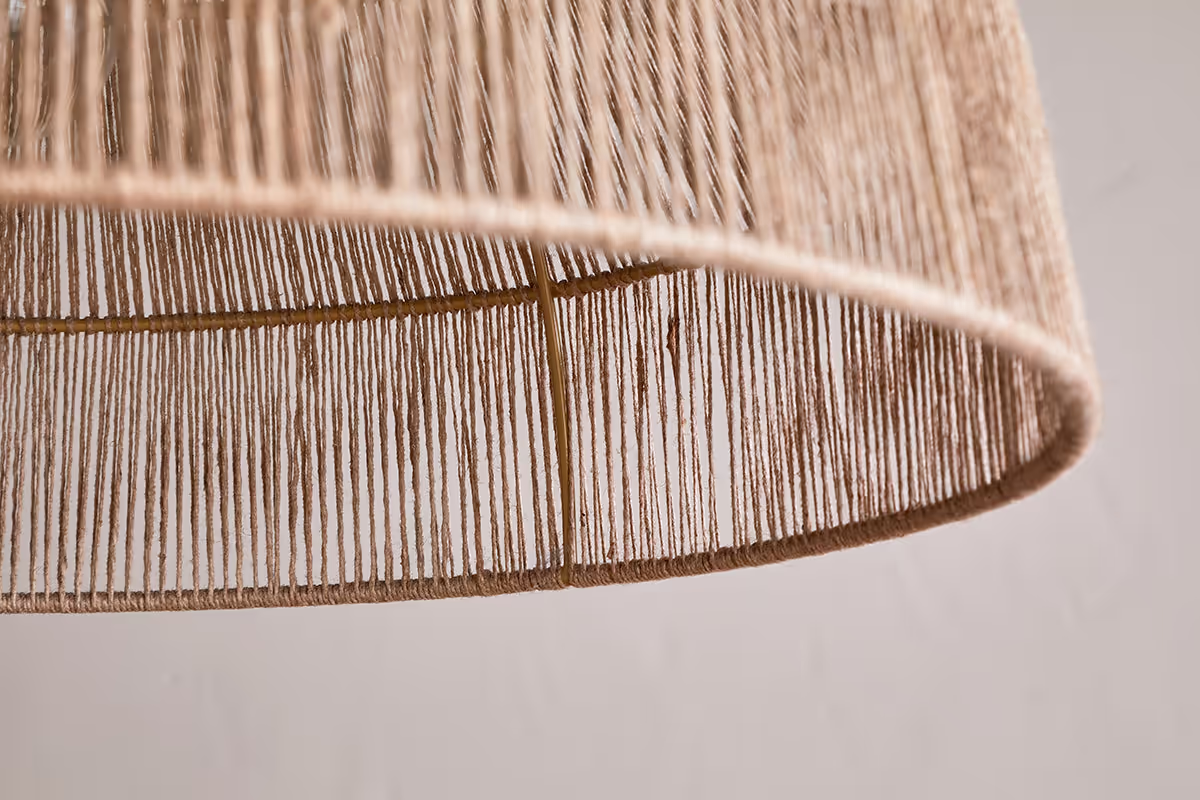 Nkuku - Tivi Natural Jute Lampshade - Natural