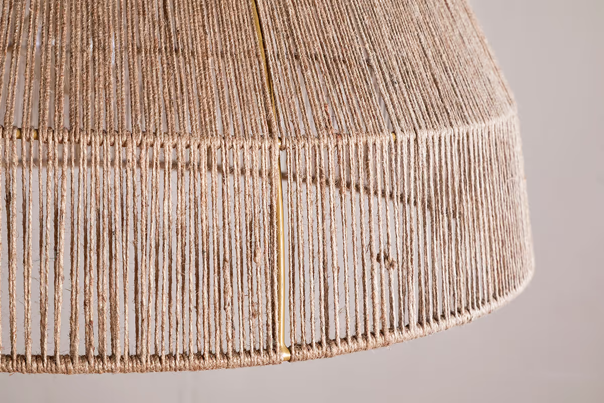 Nkuku - Tivi Natural Jute Lampshade - Natural