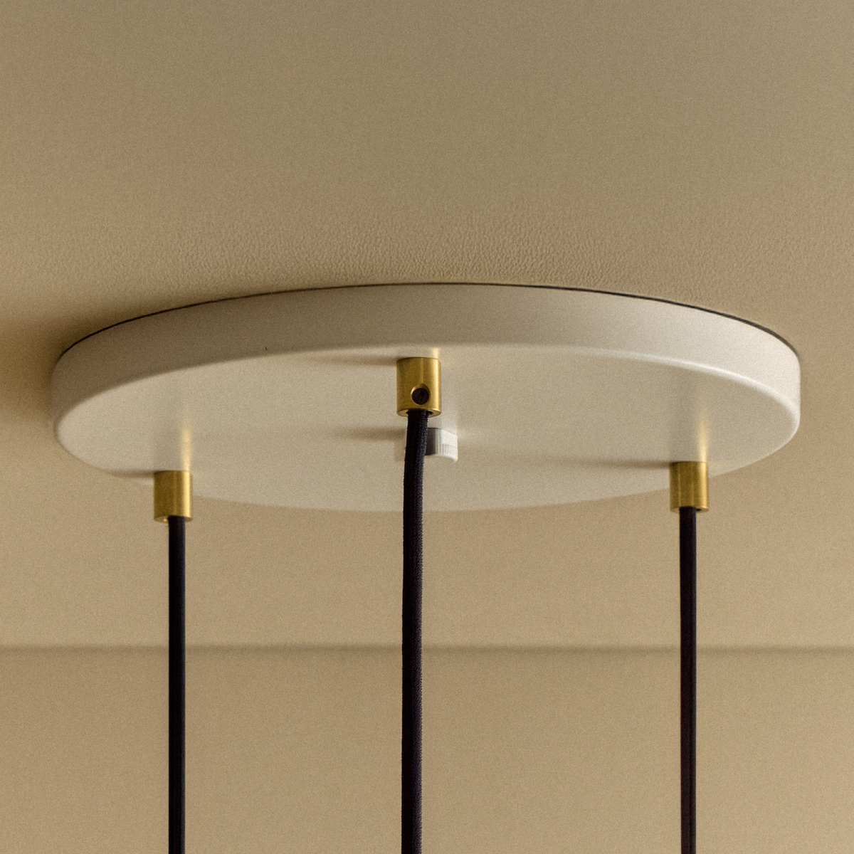 Tala Tala Triple Pendant in Brass