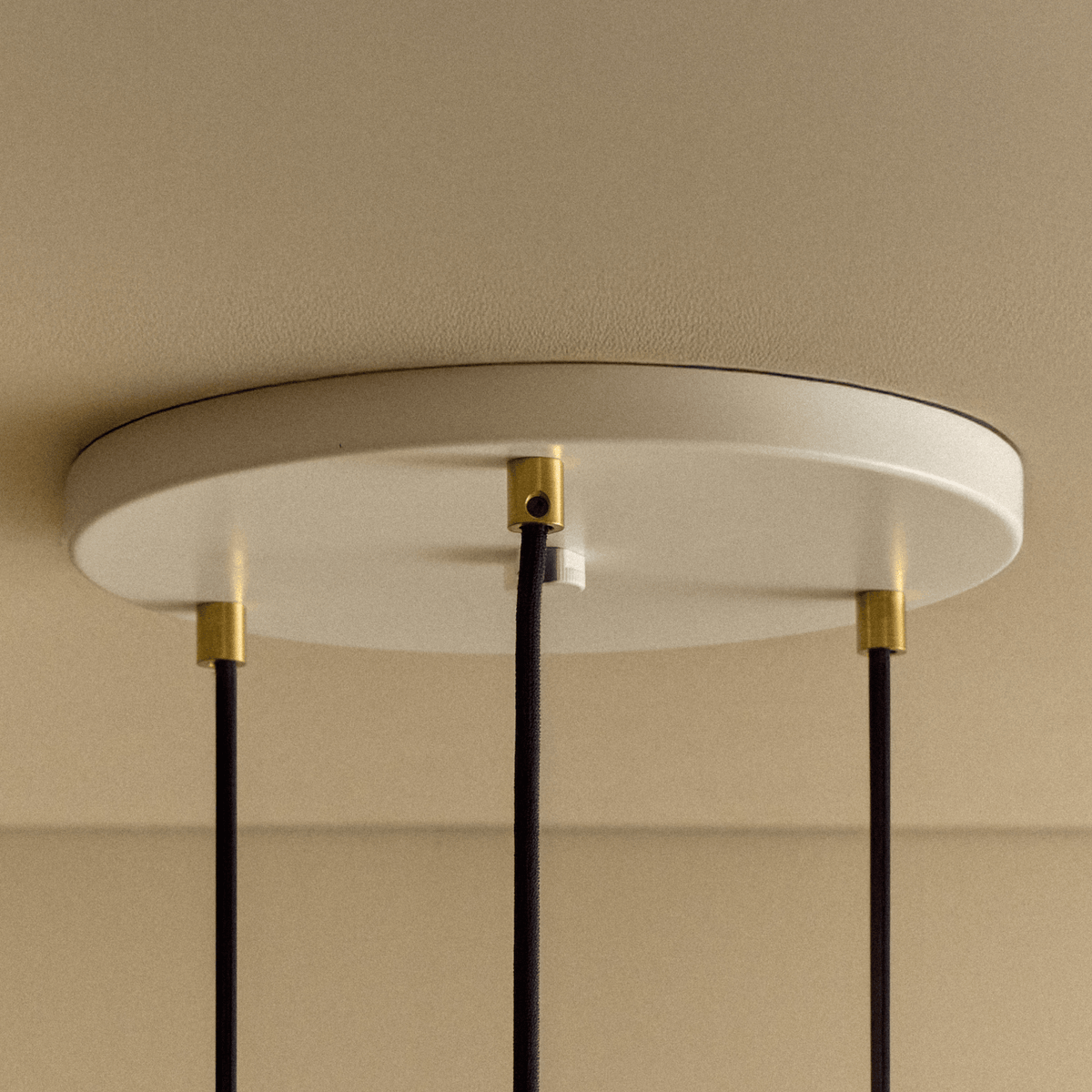 Tala Triple Pendant in Oak + Sphere IV