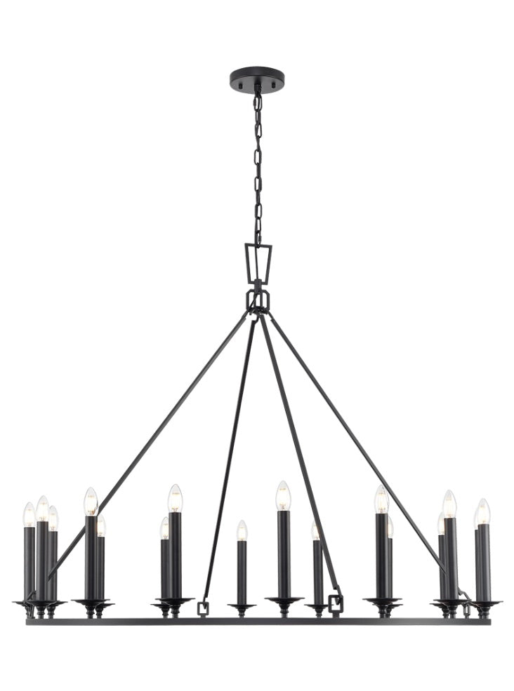 Franklite Tudor 16 light Chandelier