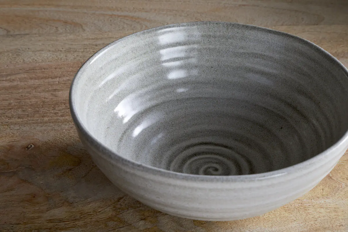 Nkuku - Valinha Earthenware Cereal Bowl - Grey
