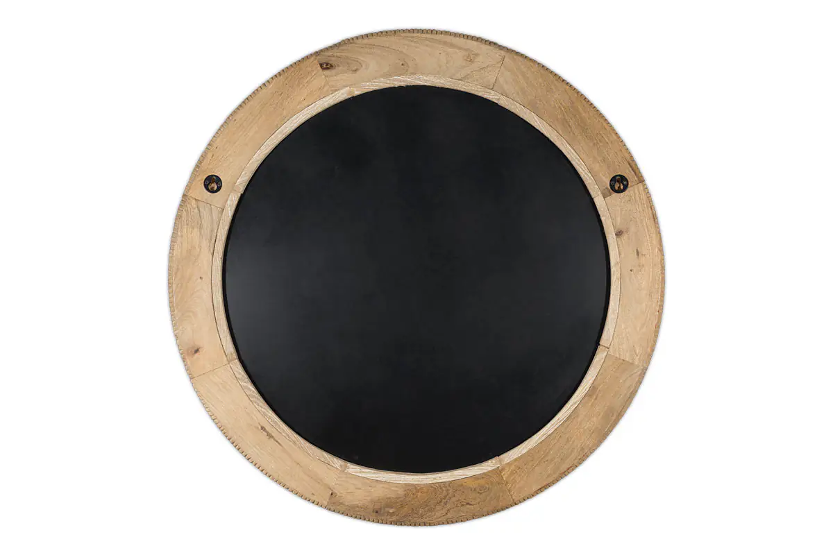 Nkuku - Vivan Grooved Wood Mirror - Natural