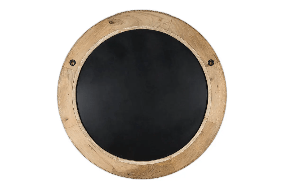 Nkuku - Vivan Grooved Wood Mirror - Natural