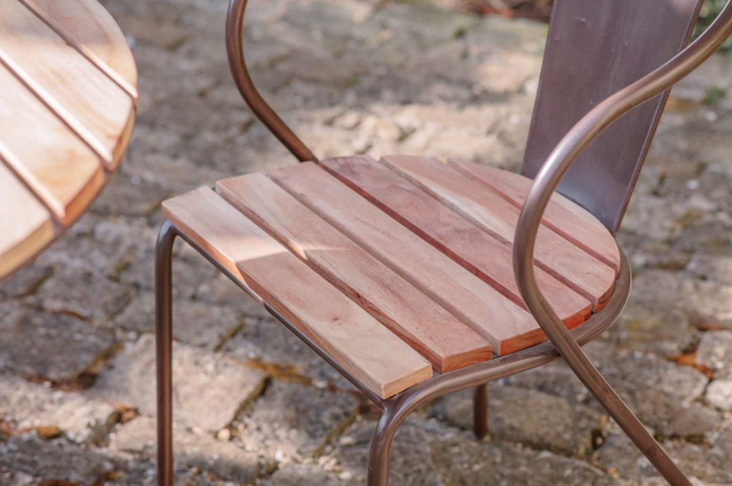 Nkuku Vivika Outdoor Dining Chair - Natural