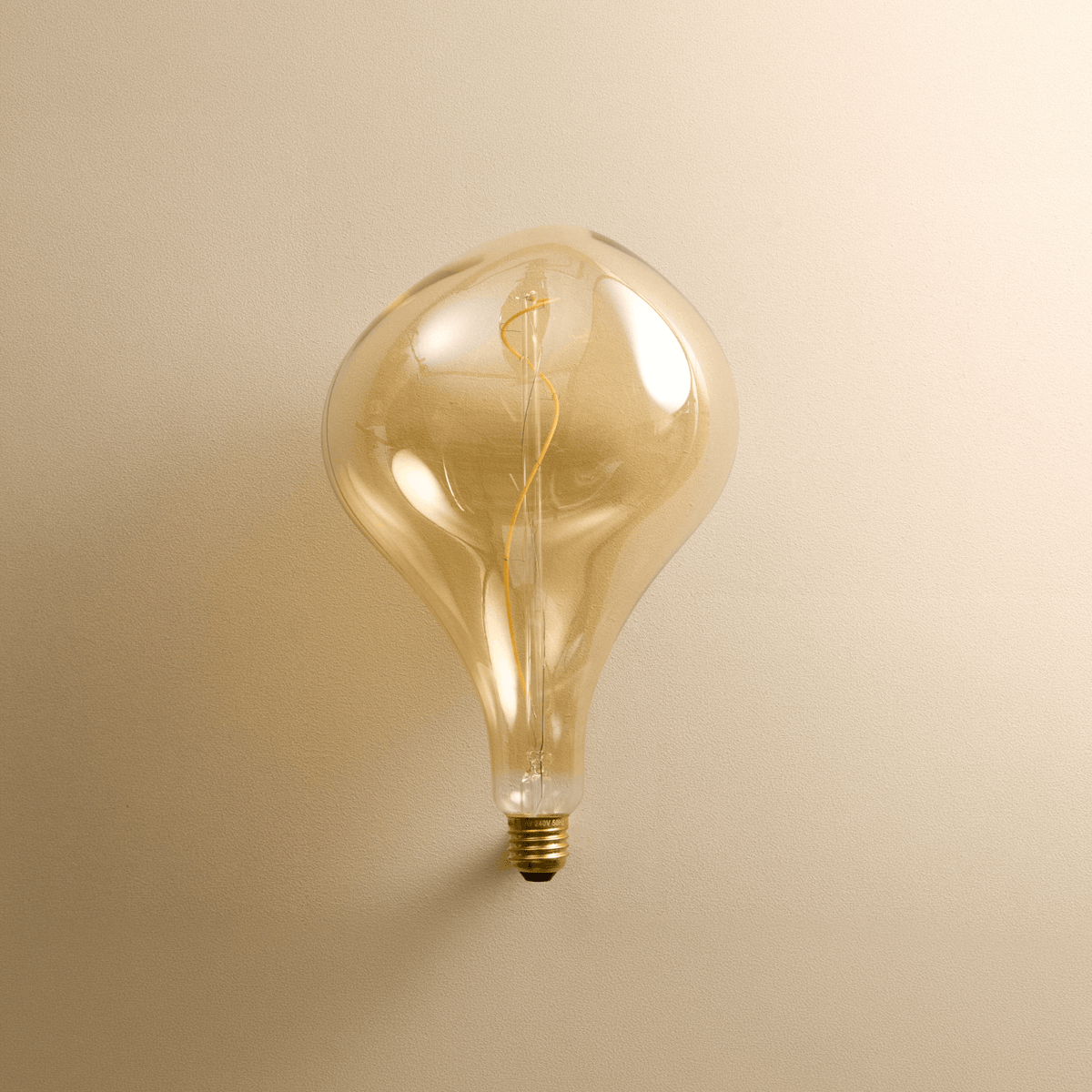Tala Five Pendant in Brass + Voronoi II