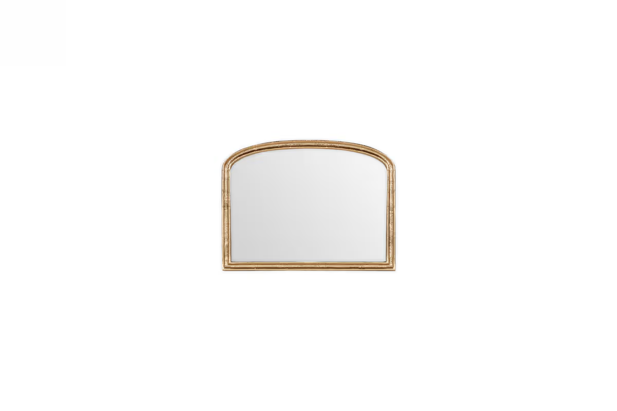 Nkuku - Almora Wall Mirror - Antique Brass - Extra Small