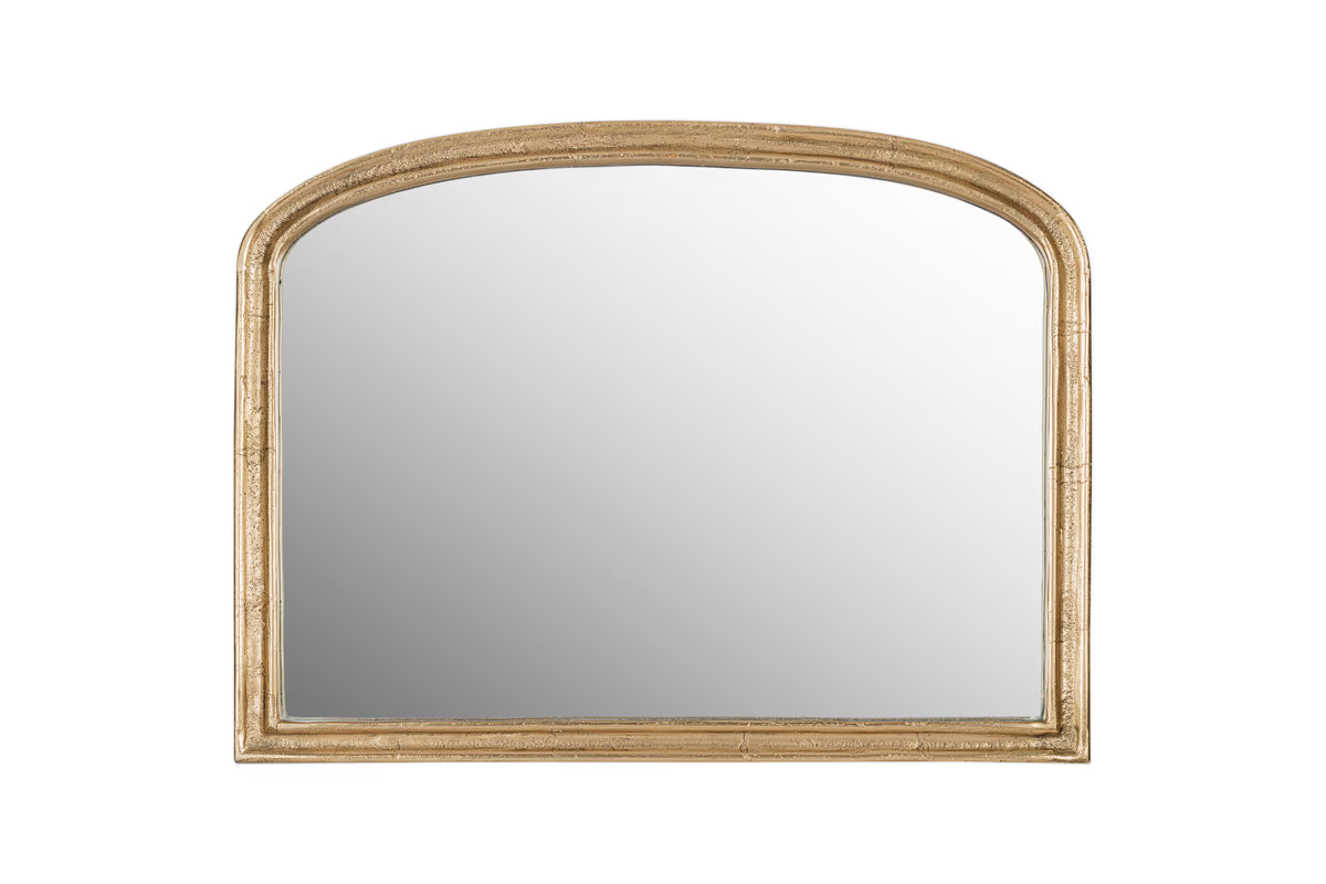 Nkuku - Almora Wall Mirror - Antique Brass - Extra Small